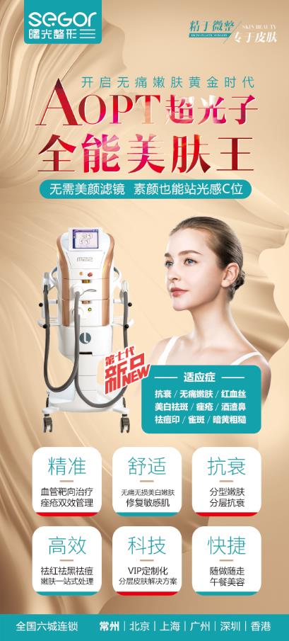 新品推薦|AOPT超光子嫩膚強勢入駐常州曙光整形醫院