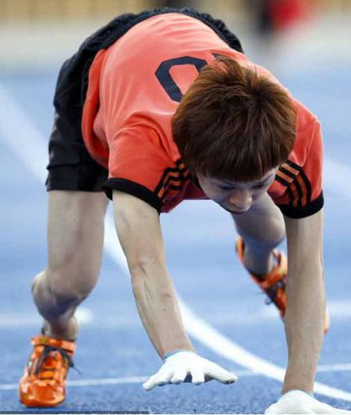 日本選手伊藤健一用四肢跑百米，17秒47創新吉尼斯世界紀錄