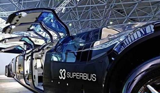 世界上最快的公交車 超級巴士最高時速255公里每小時