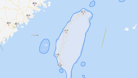 中國最大的海峽 臺灣海峽總面積約8萬平方千米