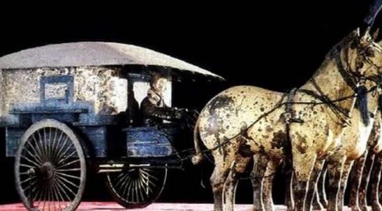 現存世界最完整的銅車馬 秦始皇陵出土公元前210年的馬車