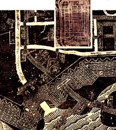 世界最早的城市平面圖 公元1229年繪制的宋朝平江府城市平面圖