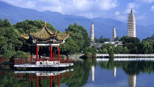 中國層數最多的密檐式磚塔 崇圣寺三塔比嵩岳寺塔還多一層
