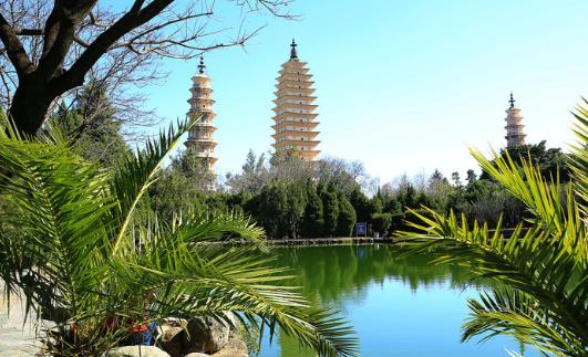 中國層數最多的密檐式磚塔 崇圣寺三塔比嵩岳寺塔還多一層