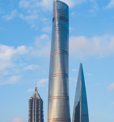 上海第一高樓 上海中心大廈(632米/118層)