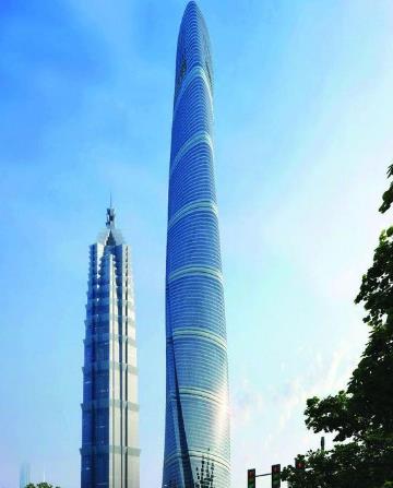 上海第一高樓 上海中心大廈(632米/118層)
