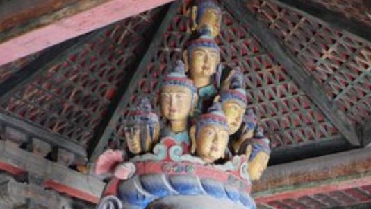 中國最早的高層佛閣 獨樂寺觀音閣建于公元636年