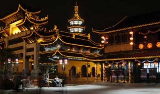 中國最早的木結構佛殿 南禪寺大殿重建于唐建中三年(公元782年)