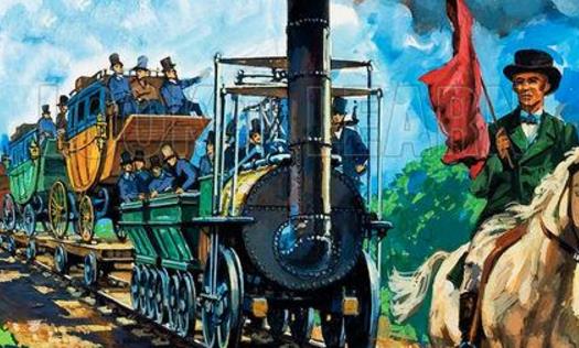 世界上第一條鐵路 達林頓全程21公里 距今約200年歷史