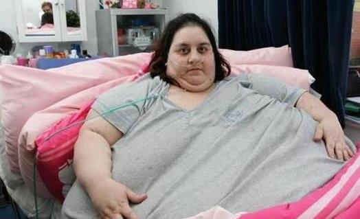 世界上最胖的人 725公斤蘇珊娜·埃曼自認為是個大美女