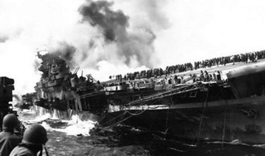 世界最早的航母大戰 1942年5月爆發太平洋珊瑚海海戰