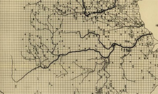 最早繪有方格網(wǎng)的地圖 繪于1142年的《禹跡圖》