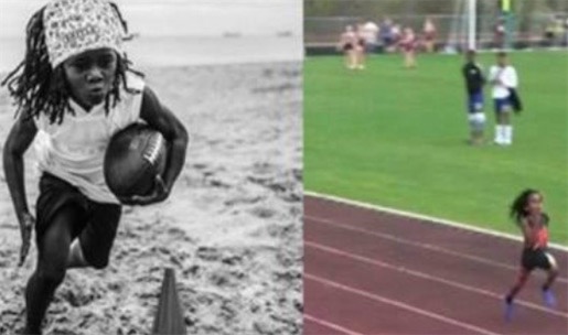 世界上跑的最快的男孩 魯道夫100米僅用時13.48秒