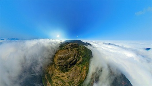 泉州最高的山 戴云山海拔1856米