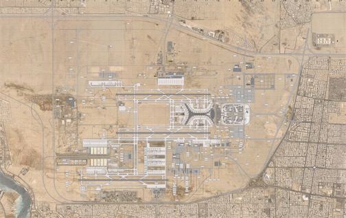 最大的航空港 吉達(dá)航空港占地面積廣達(dá)103平方千米