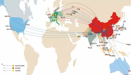 最早的國際航線 1919年開辟的從巴黎穿越英吉利海峽到倫敦的航線