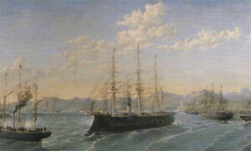 中國(guó)近代最早的新式海軍 第一次鴉片戰(zhàn)爭(zhēng)后建立的福建、北洋南洋水師