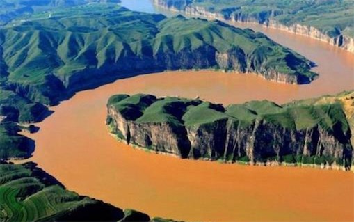 世界最高的懸河 黃河流經(jīng)開封的一段高出開封市7—8米