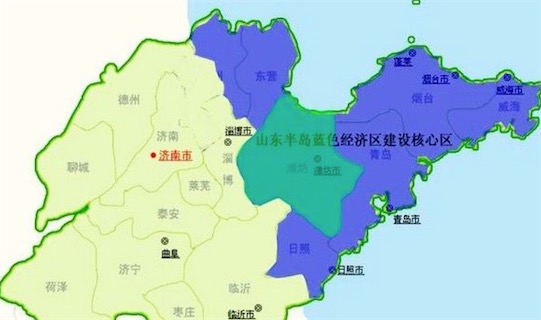 中國(guó)最大的沙島 山東半島總面積為7.3萬(wàn)平方千米