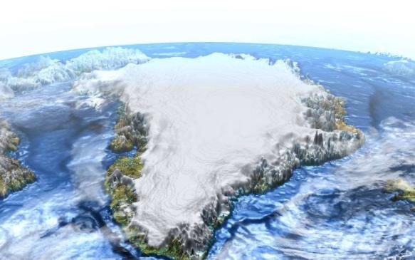 世界上最大的島 格陵蘭島面積2,166,086平方公里 海岸線全長(zhǎng)三萬(wàn)五千多公里