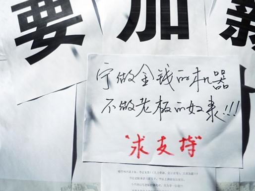 妙齡女郎當(dāng)眾脫衣舉起“要加薪”的牌子,碉堡了,對(duì)面寫字樓女白領(lǐng)脫光求老板加薪