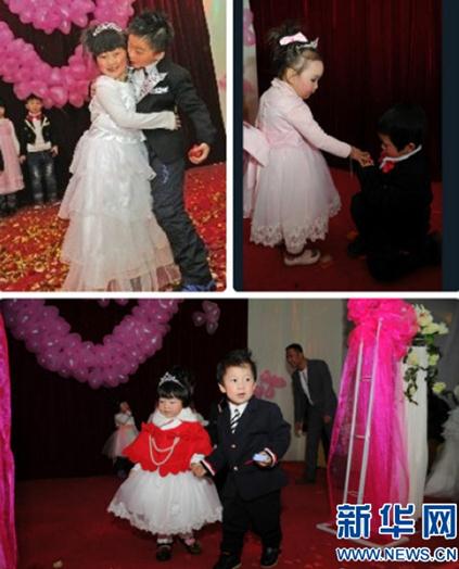 婚姻成了兒戲?鄭州一幼兒園為百余名孩子舉辦“集體婚禮”