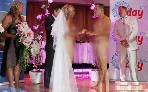 裸婚不如裸體結婚?日本流行裸體婚禮