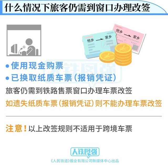 哪些情況下可以改簽火車票?12306火車票最新改簽規則
