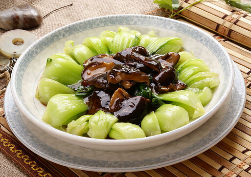 香菇油菜怎么做?香菇油菜的做法