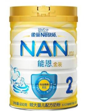 嬰兒第二段奶粉排名,貝因美菁愛2段嬰兒奶粉是智健專利配方