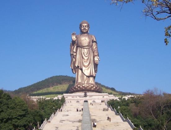 無錫十大名山排行榜,小靈山有靈山大佛、雪浪山開發為生態園