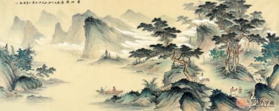 這5款客廳山水風(fēng)景畫,給人力量之撼和氣韻之美!