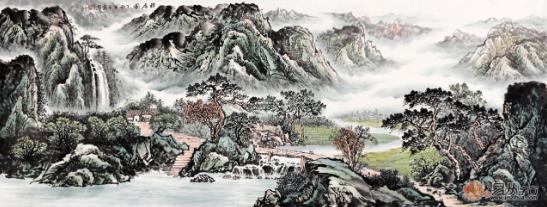 這5款客廳山水風(fēng)景畫,給人力量之撼和氣韻之美!