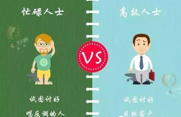 13張圖告訴你瞎忙族和高效人士的區別
