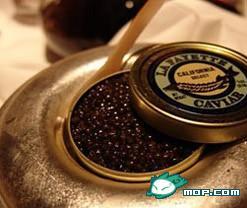 超級富豪才吃得起的食物：阿爾馬斯魚子醬-＄25,000