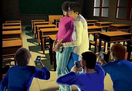 臺(tái)灣15歲情侶教室當(dāng)眾做愛(ài)，不雅照片瘋傳校園，尼瑪，碉堡了