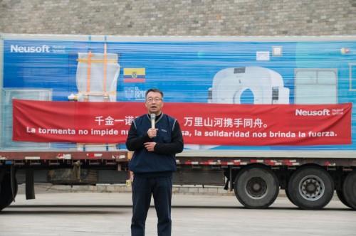 馳援全球四大洲，東軟醫療4臺方艙CT再出海